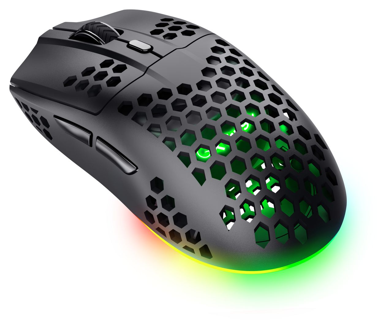 GXT929 Helox 4800 DPI Gaming Maus Optisch  (Schwarz) 