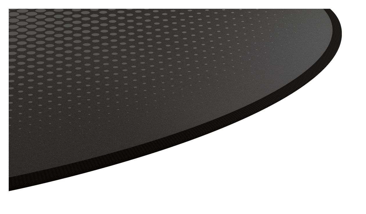 Mika Mat Bodenschutzmatte  (Schwarz) 