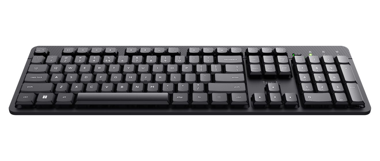 Ody II Büro Tastatur RF Wireless 2.4 GHz  (Schwarz) 