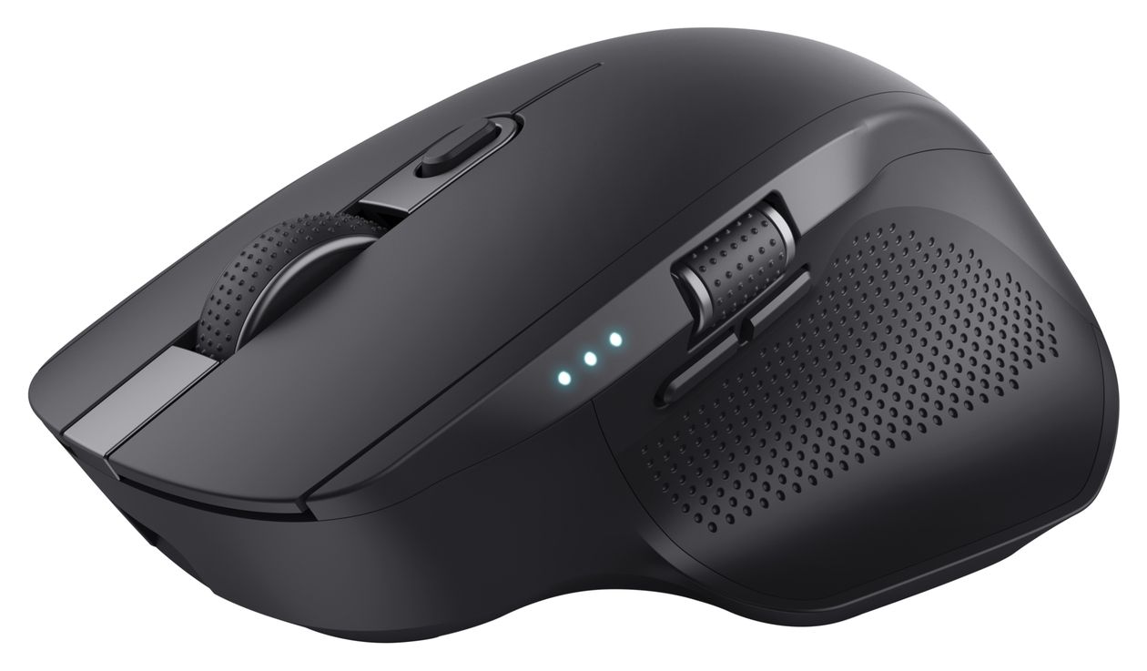 Ozaa+ 3200 DPI Büro Maus Optisch  (Schwarz) 