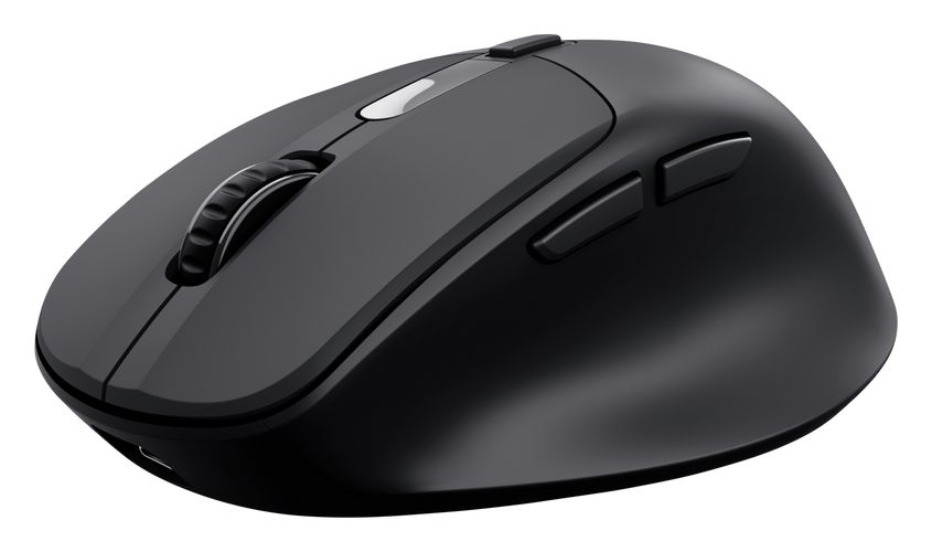 Zevo 4000 DPI Universal Maus Optisch  (Schwarz) 