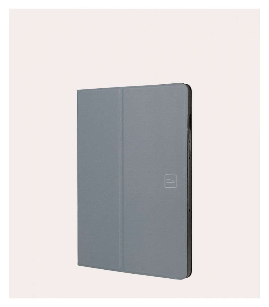 Gala Folio aus Nylon, Thermoplastische Polyurethane (TPU) für Samsung Galaxy Tab S9 (11") 2023, Tab S9 FE (10,9") 2023 bis 27,9 cm (11") Kratzresistent mit Magnetverschluss (Grau) 