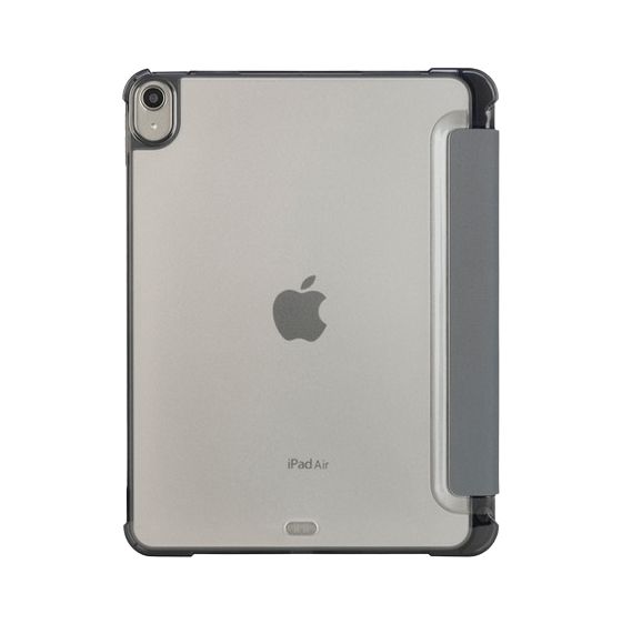 Satin Folio aus Kunststoff für Apple iPad Air 11 Zoll M2/M3 bis 27,9 cm (11") Schockresistent (Grau) 