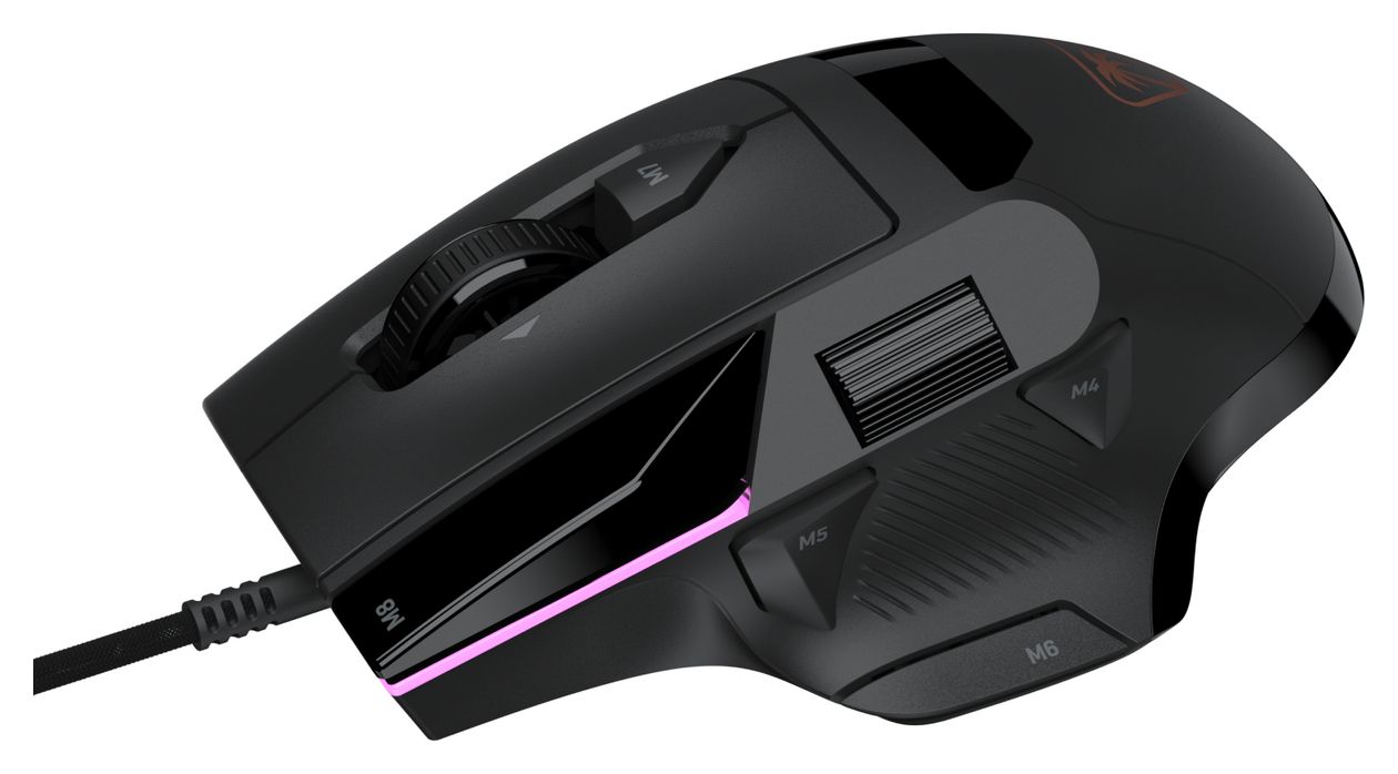Command Series MC3 Wired 30000 DPI Gaming Maus Optisch  (Schwarz) 