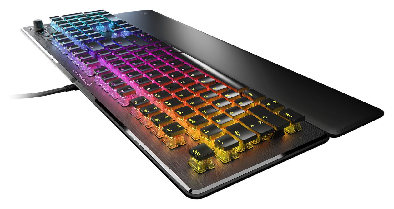 Vulcan II RGB-LED Gaming Tastatur USB  (Schwarz) 