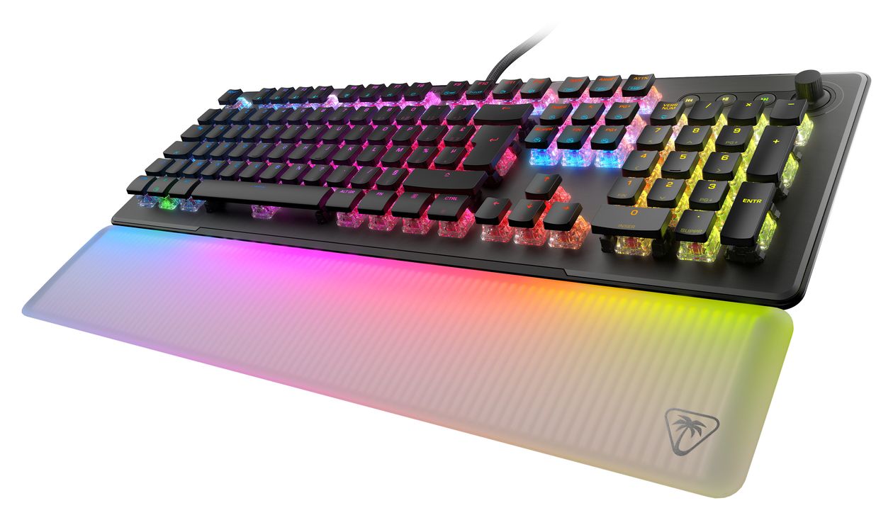 Vulcan II Max RGB-LED Gaming Tastatur USB  (Schwarz) 