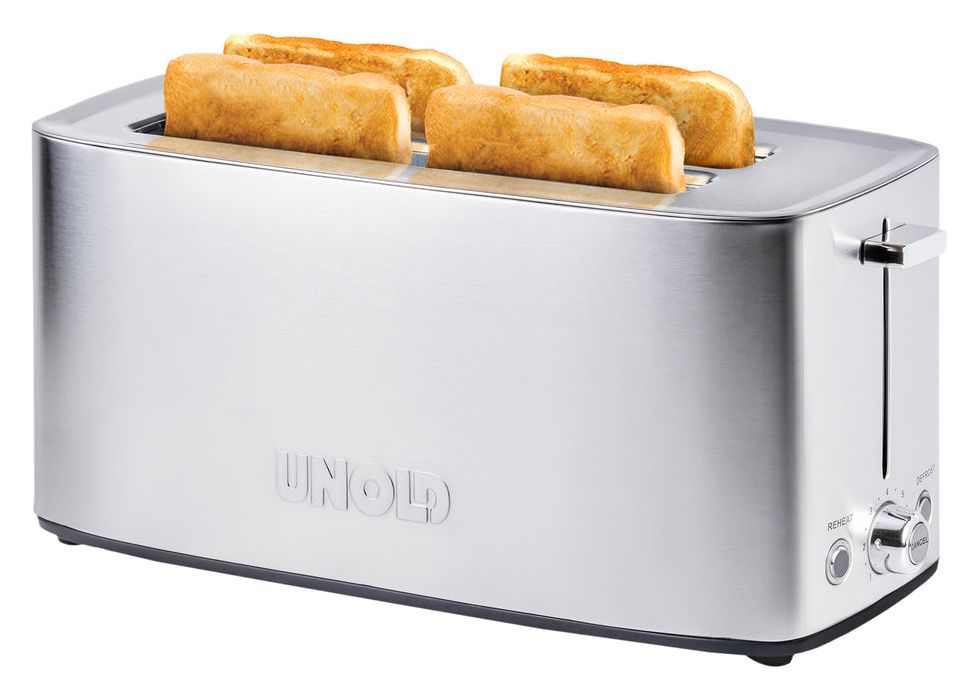 38266 Tom Toaster 1400 W 4 Scheibe(n) 7 Stufen  (Edelstahl) 