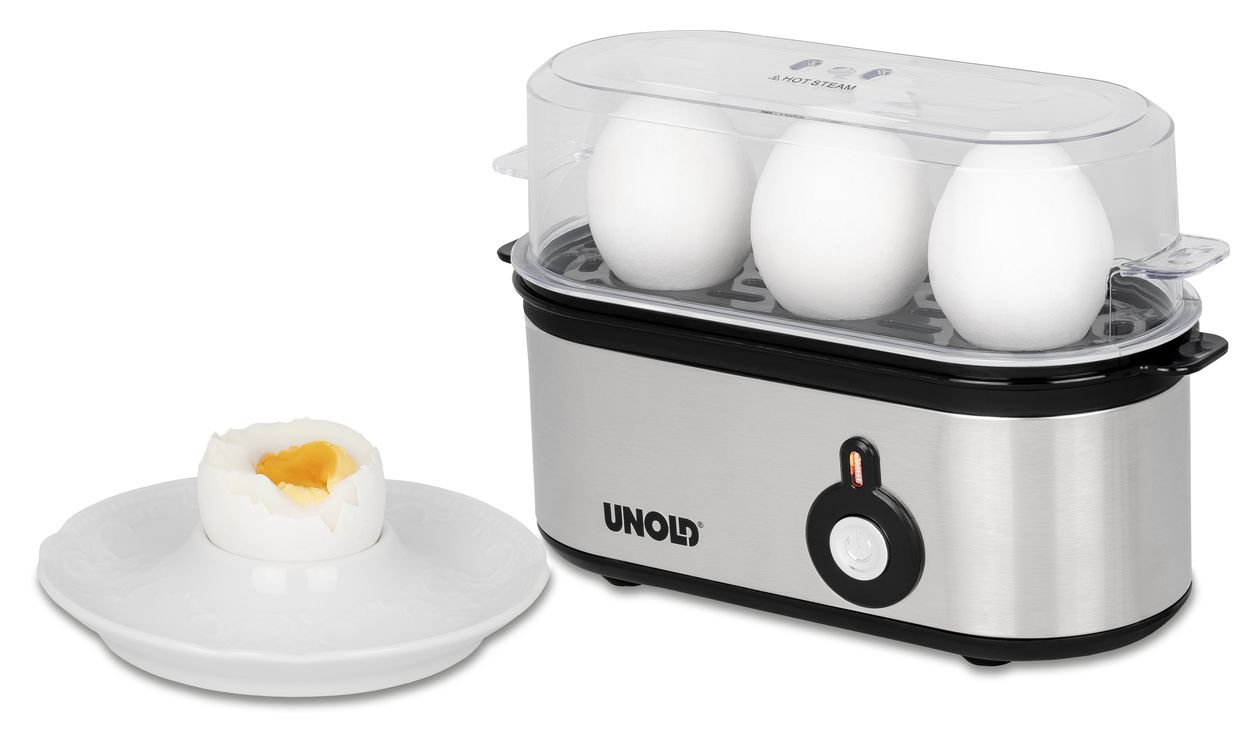 38610 Mini Eierkocher für 3 Eier  (Edelstahl) 