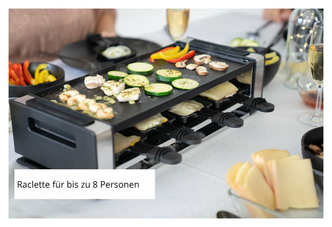 48730 Finesse Basic Raclette 8 Person(en) 1200 W 