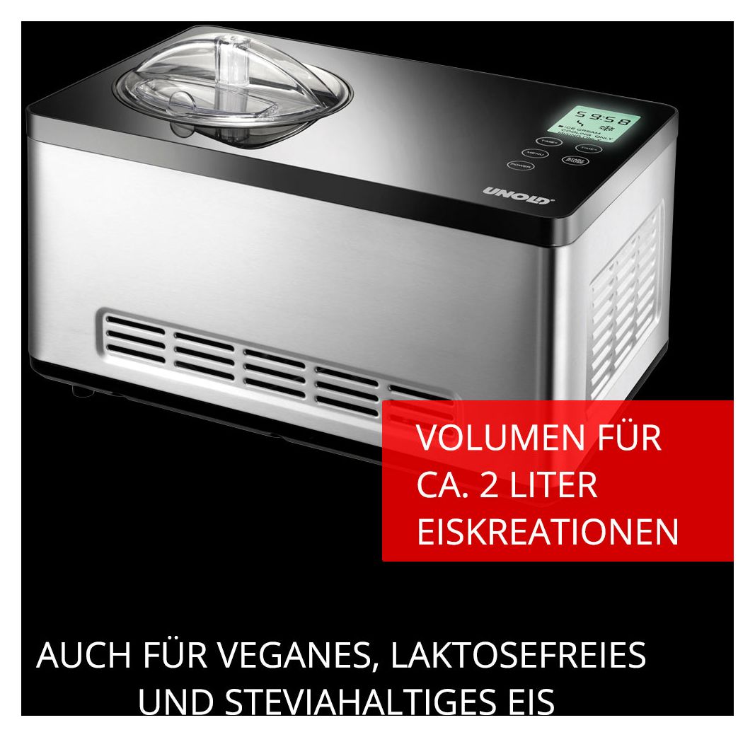 48845 Gusto 2 l Eismaschine 180 W 