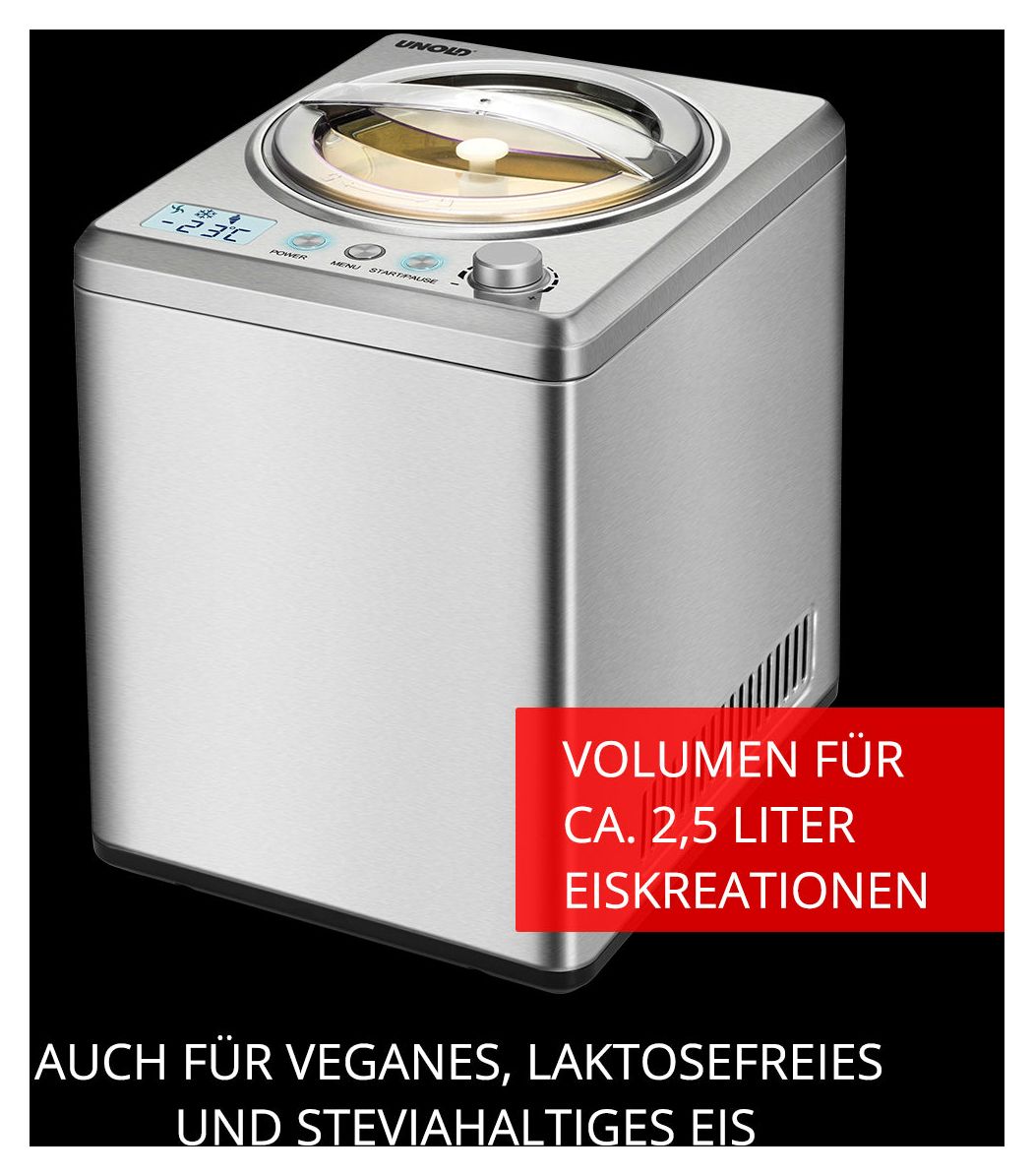 48880 Profi Plus 2,5 l Eismaschine 250 W 