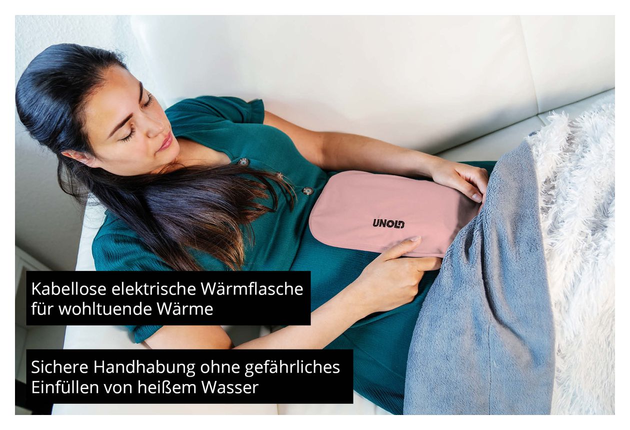 Wärmi elektrische Wärmflasche 380 W  (Pink) 