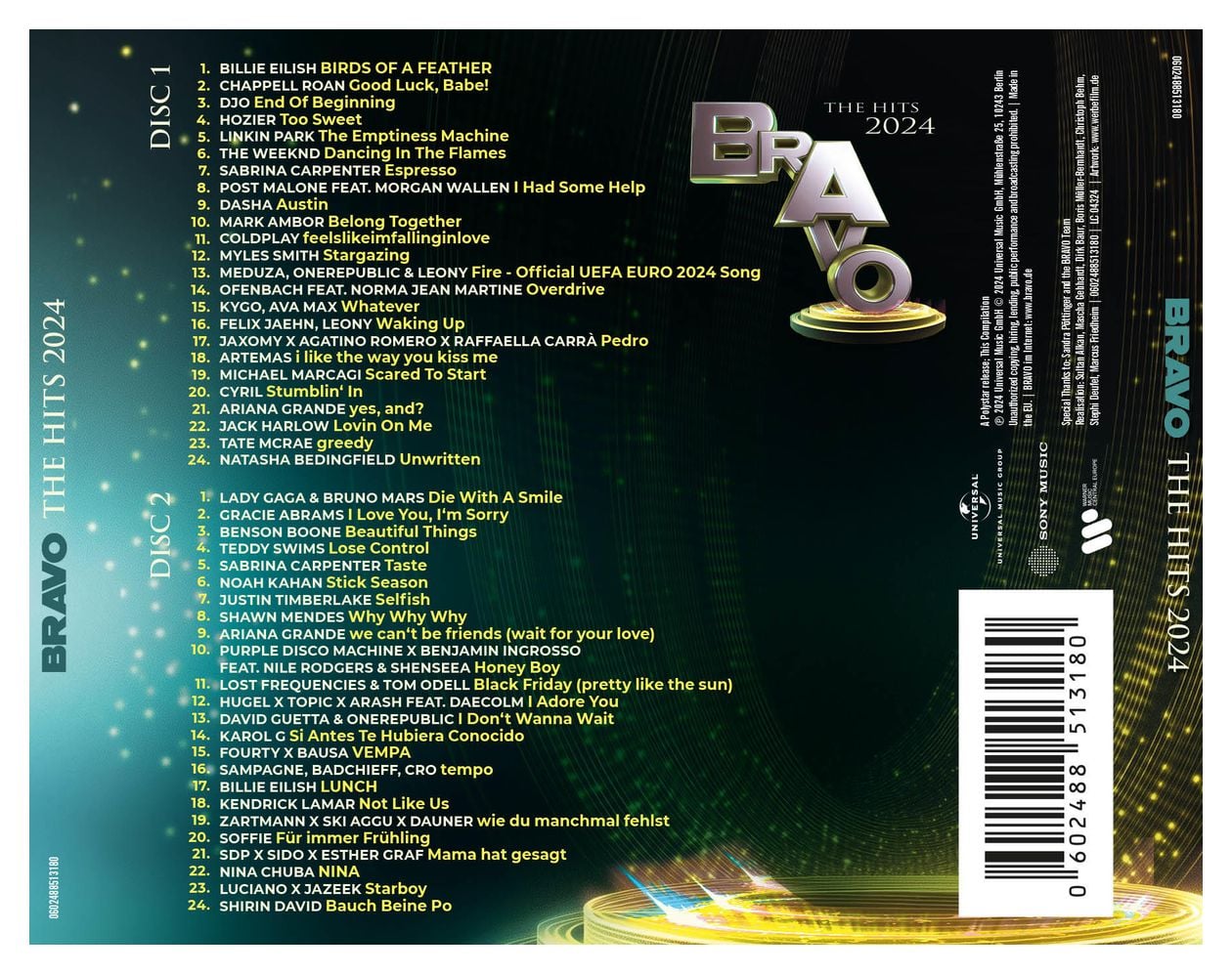 Various - BRAVO - The Hits 2024 