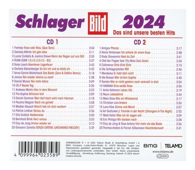 VARIOUS - Schlager BILD 2024 