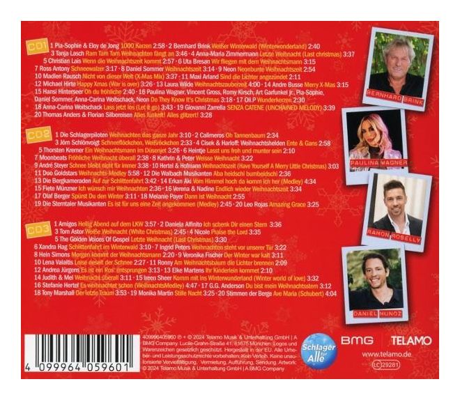 VARIOUS - Schlager für Alle: Weihnachten 