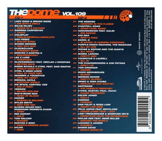 VARIOUS - The Dome Vol. 109 