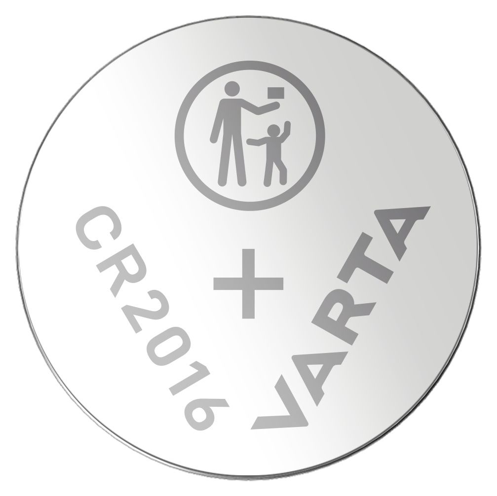 LITHIUM Coin CR2016 (Knopfzellenbatterie, 3V) 5er-Pack 