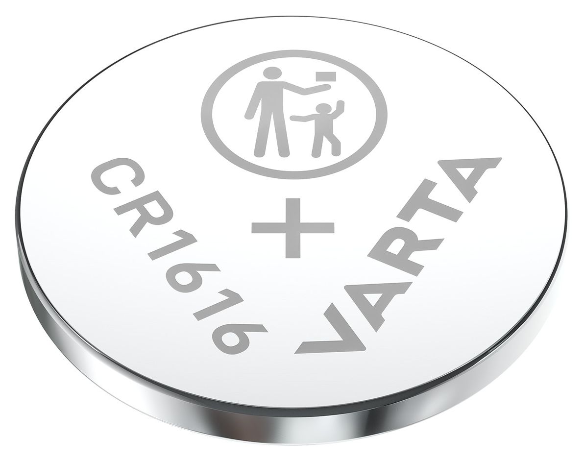 Lithium Coin Knopfzelle CR1616 Lithium 3 V 1 Stück  (Metallisch) 