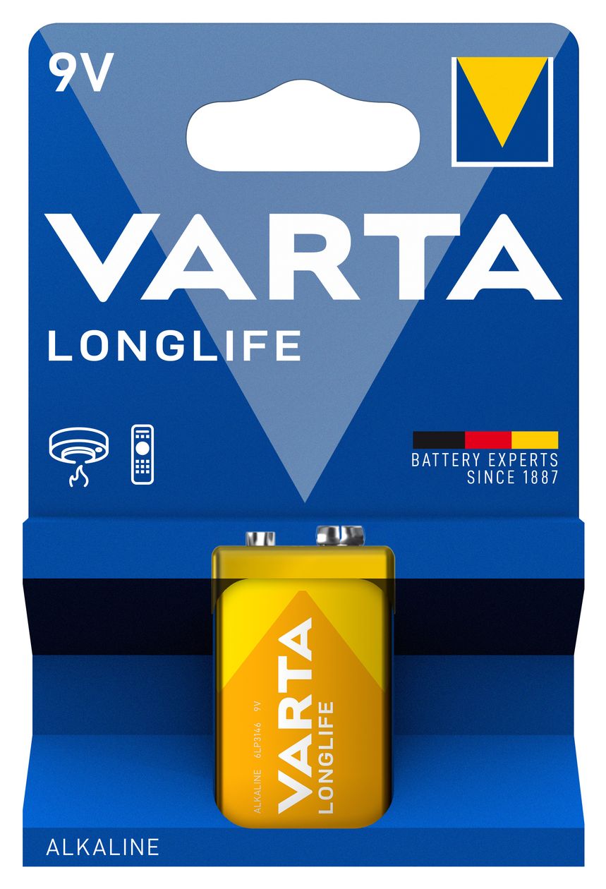 Longlife Batterie E-Block Alkali 9 V 1 Stück 