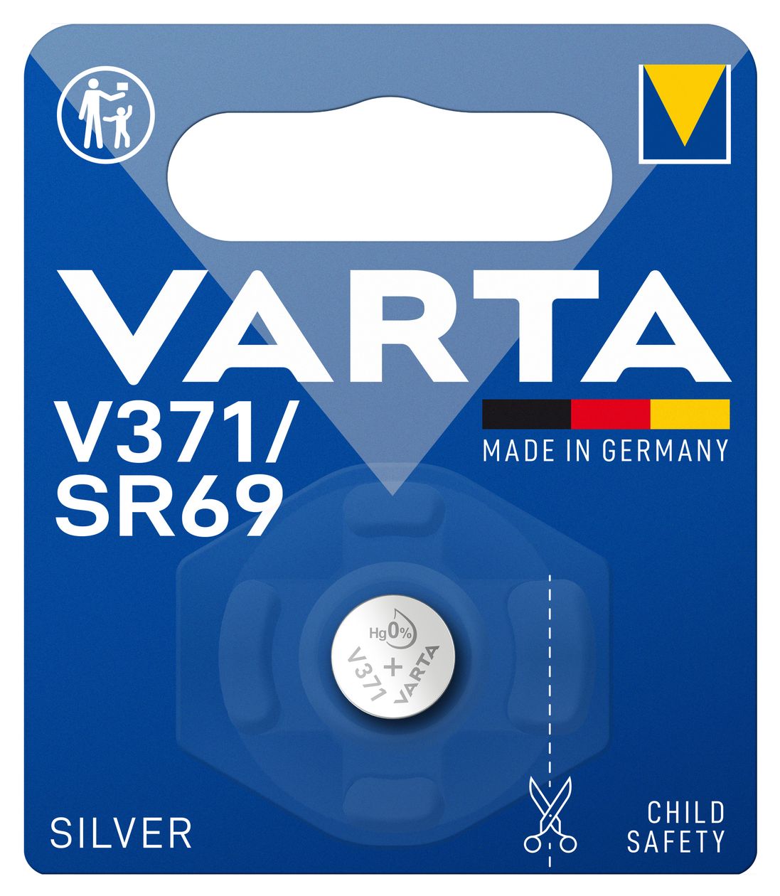 Silver Coin Knopfzelle SR69 Silberoxid 1,55 V 1 Stück  (Silber) 