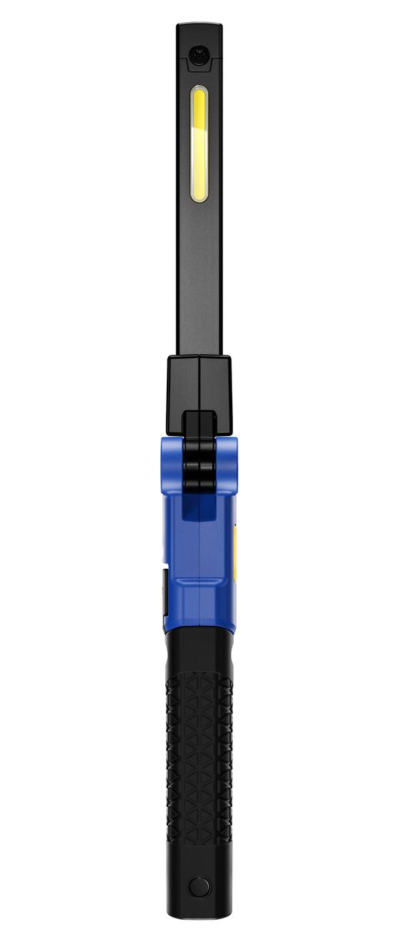 Taschenlampe, Werkstattlampe wiederaufladbar, Work Flex Multifunction Light F20R Arbeitsleuchte inkl. UBS Typ C Kabel, 180° faltbares Design, Magnet & Clip, spritzwasser- und staubgeschützt 