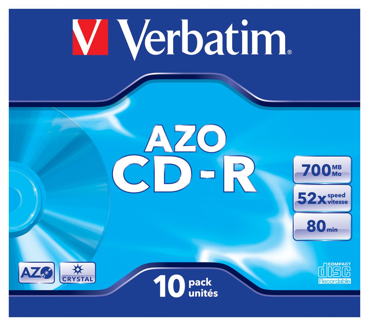 CD-R AZO Crystal 