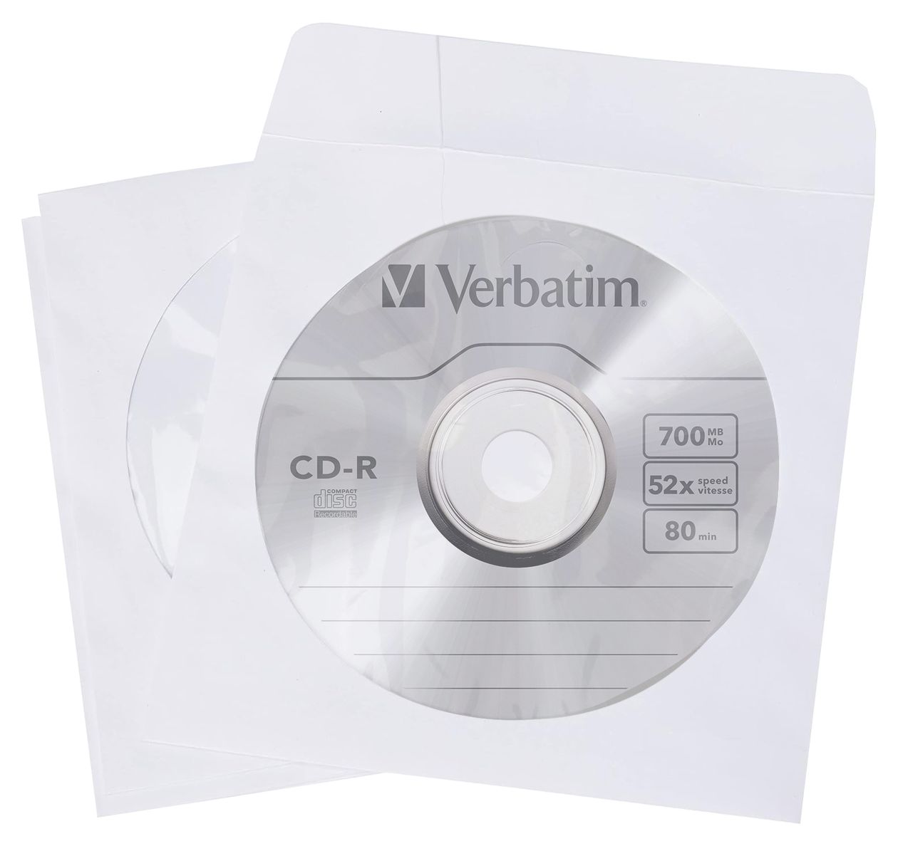 CD-Umschläge, 50 Stück 