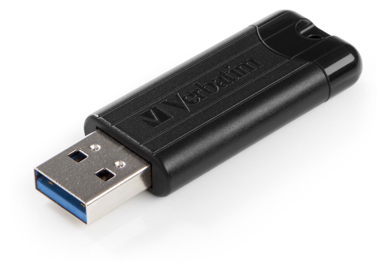 PinStripe 3.0 USB Typ-A Stick 64 GB  (Schwarz) 
