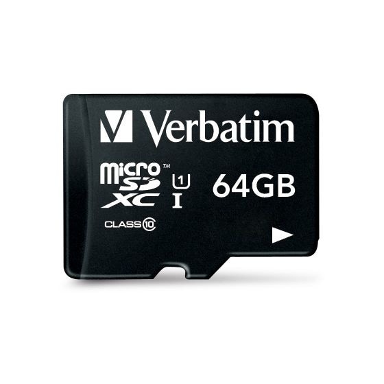 Premium MicroSDXC Speicherkarte 64 GB Class 1 (U1) Klasse 10 