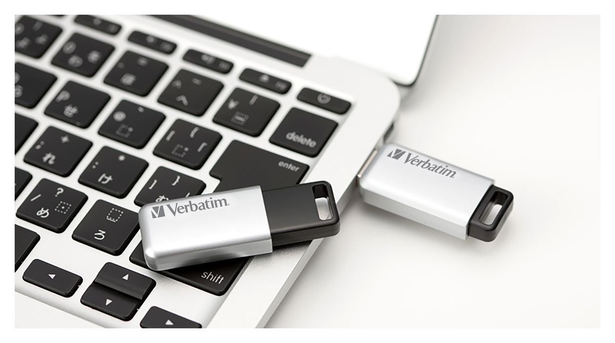 Secure Pro USB Typ-A Stick 64 GB  (Schwarz, Grau) 