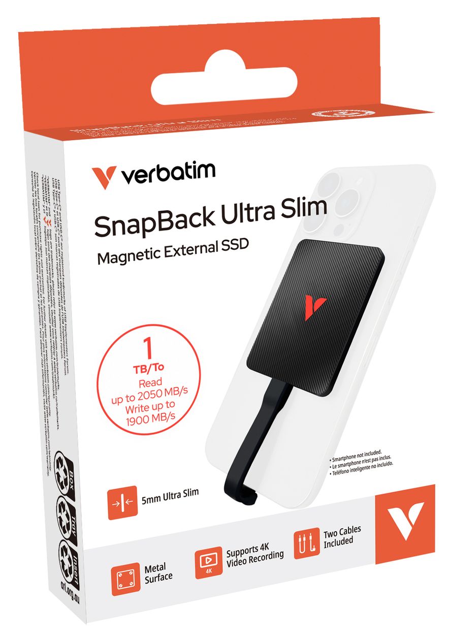 SnapBack Ultra Slim SSD 1TB 
