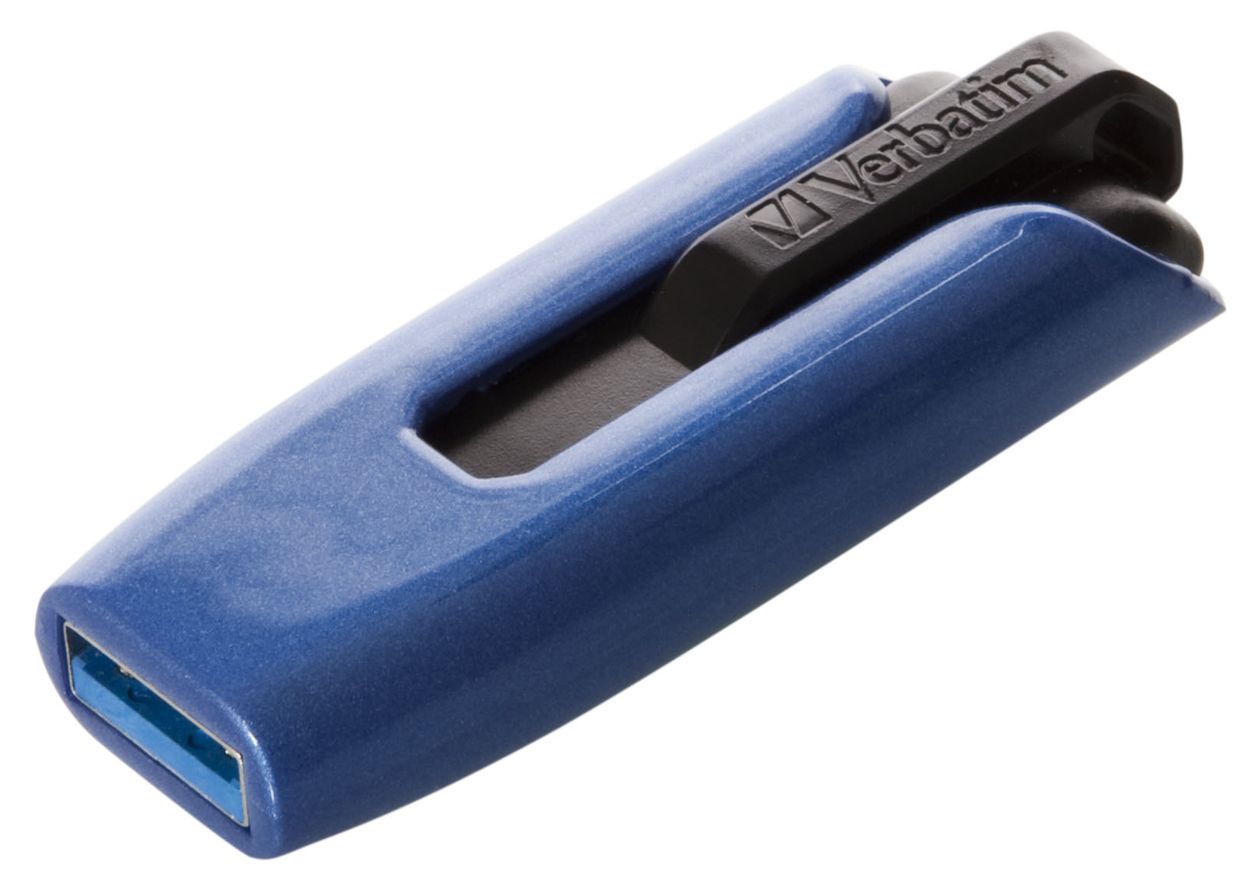 V3 MAX USB Typ-A Stick 128 GB  (Schwarz, Blau) 