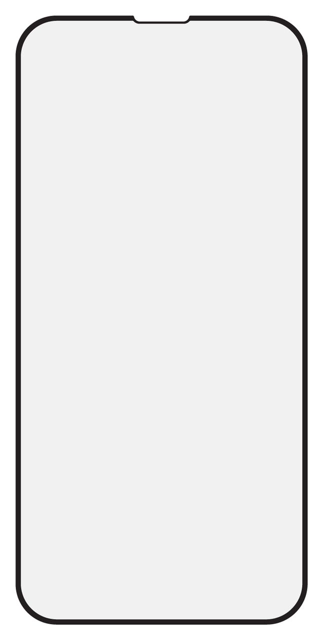 63439 Klare Bildschirmschutzfolie gehärtetes Glas 9H für  Apple iPhone 14 Schmutzabweisend, Schlagfest, Kratzresistent, Splitterfrei 