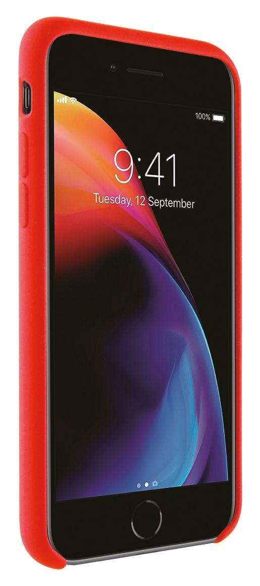 Hype Cover für Apple iPhone SE (2.Gen), iPhone 8, iPhone 7, iPhone 6s  (Rot) 