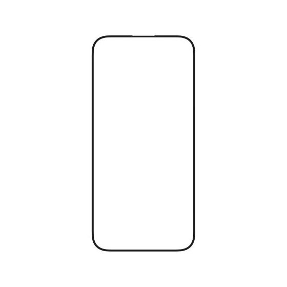 Full Screen Klare Bildschirmschutzfolie gehärtetes Glas 9H für Apple iPhone 15 
