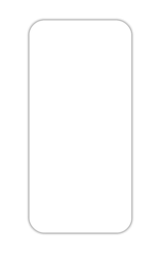 2D Klare Bildschirmschutzfolie gehärtetes Glas 9H für Apple iPhone 16 Plus 