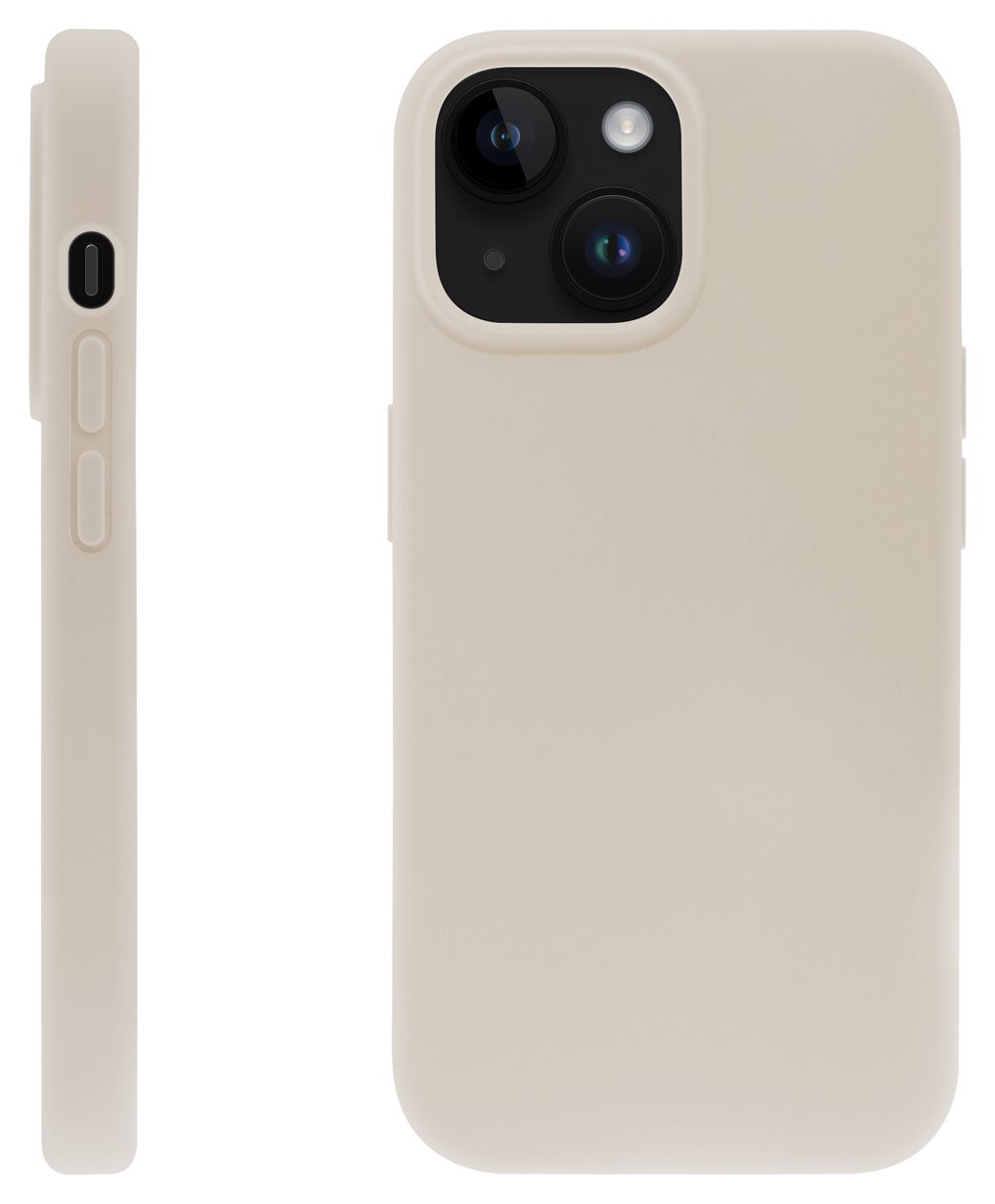 Mag Hype Cover für Apple iPhone 15 Plus  (Beige) 