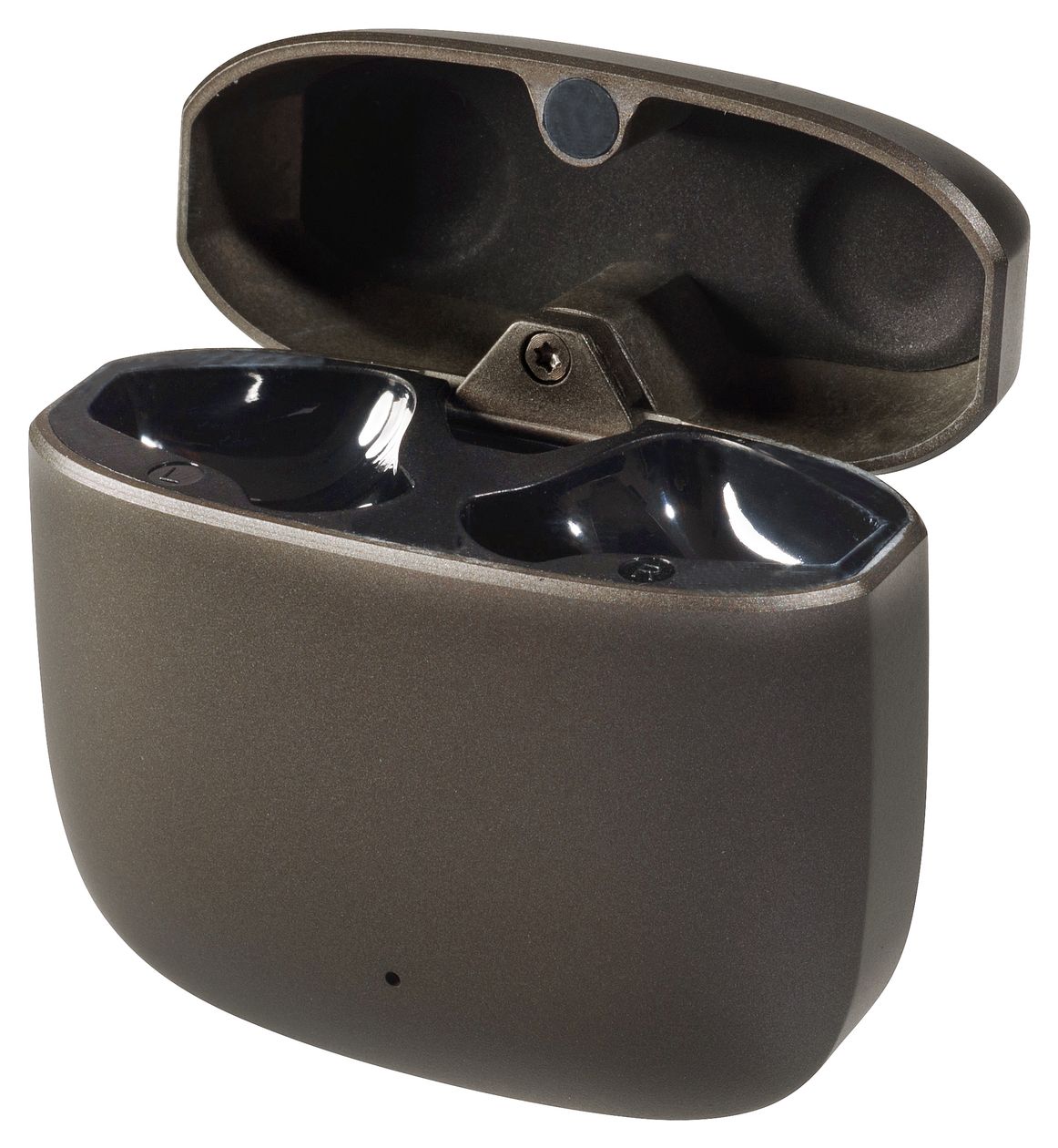 Metal Pair In-Ear Bluetooth Kopfhörer Kabellos TWS 4,5 h Laufzeit  (Anthrazit) 