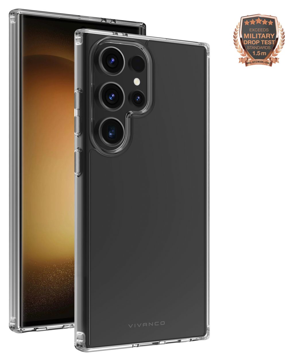 Safe and Steady Cover für Samsung  (Transparent) 