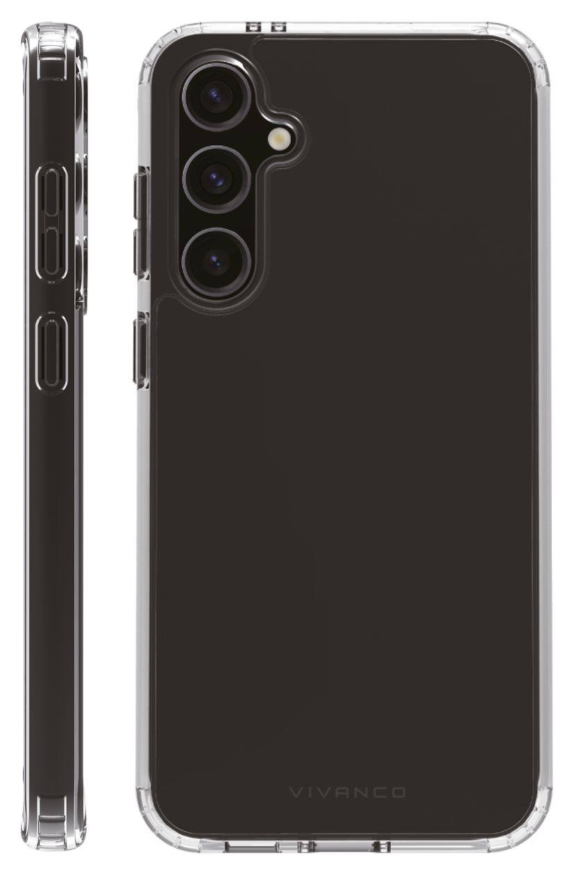 Safe and Steady Cover für Samsung Galaxy S24 FE  (Transparent) 