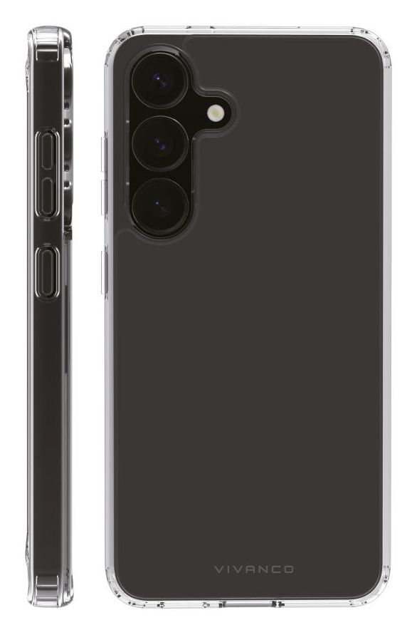 Safe and Steady Cover für Samsung Galaxy S25  (Transparent) 