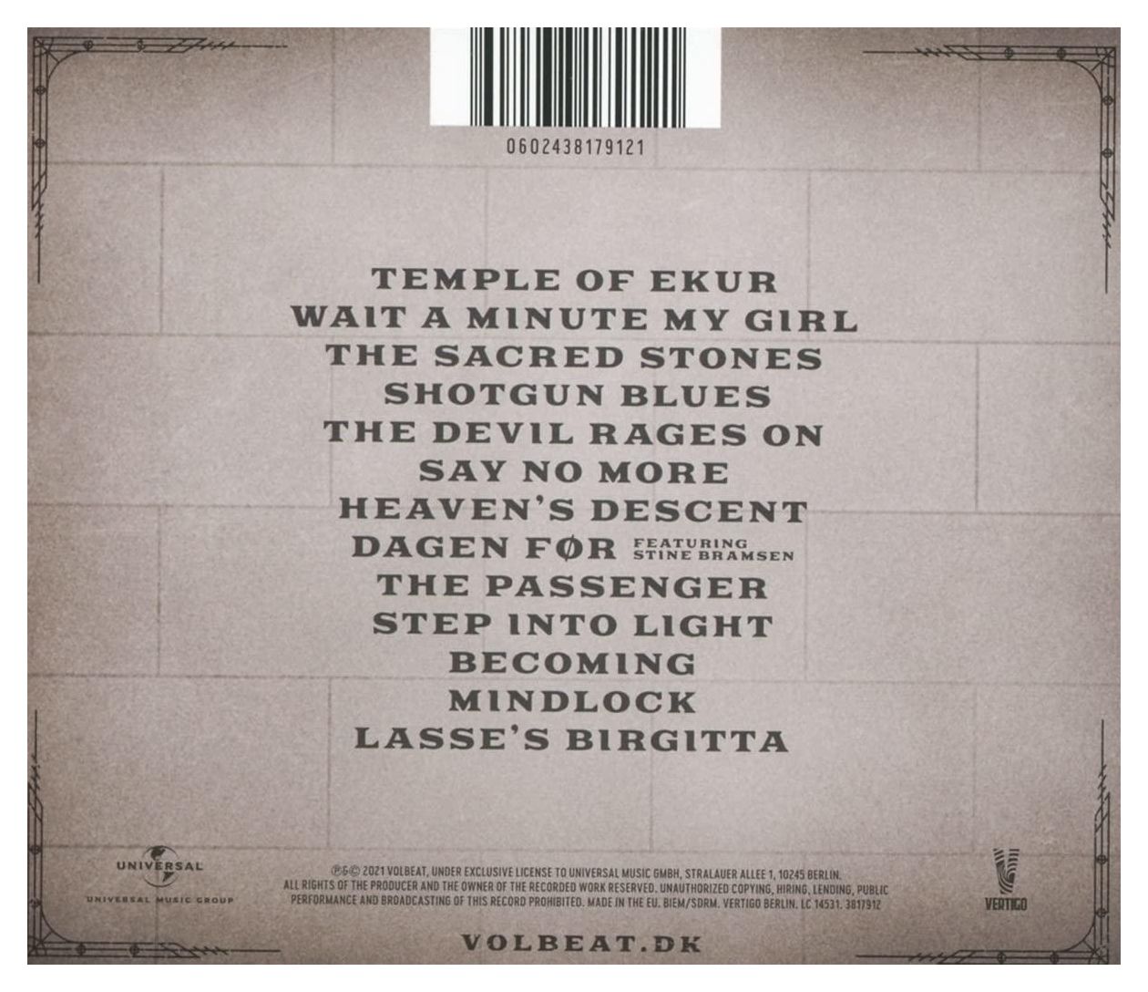 Volbeat - Servant Of The Mind 