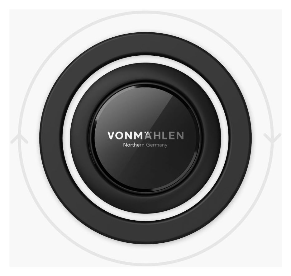 Backflip Mag Fingerring für Apple iPhone 12, 13, 14, 15  (Schwarz) 