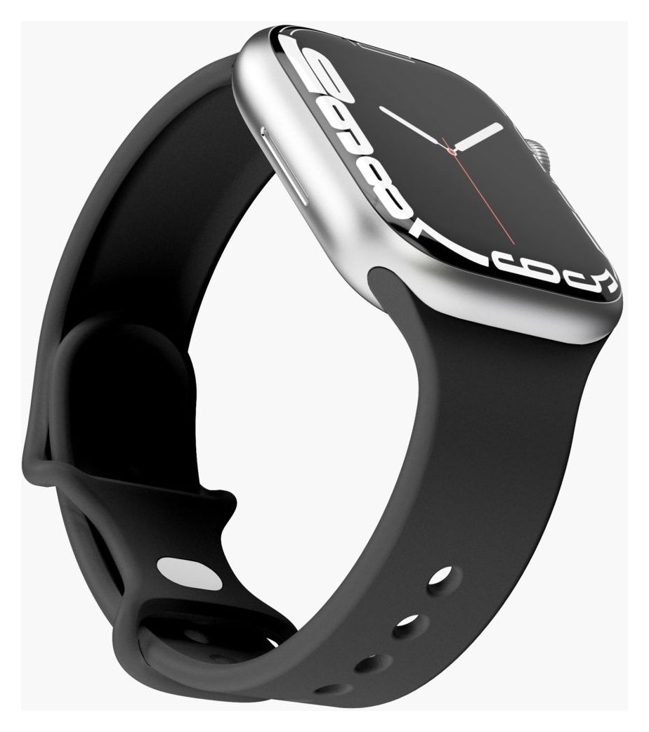 Classic Armband Apple Watch 42 mm | 44 mm | 45 mm | 49 mm  (Schwarz) 