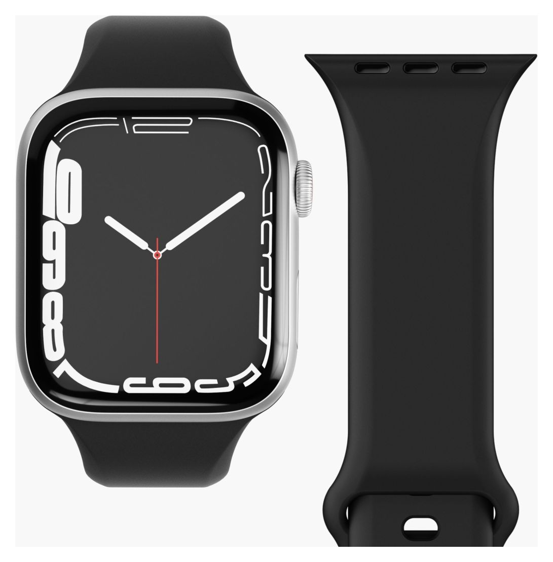 Classic Band 2 Armband Apple Watch 38 / 40 / 41 mm  (Schwarz) 