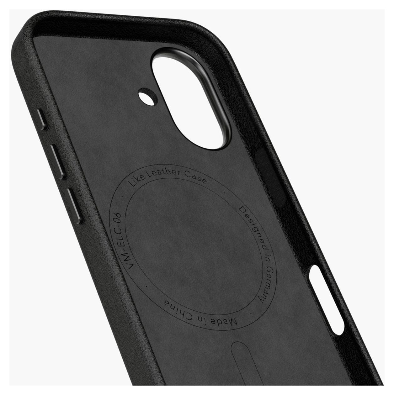 Like Leather Case Cover für Apple iPhone 17  (Schwarz) 