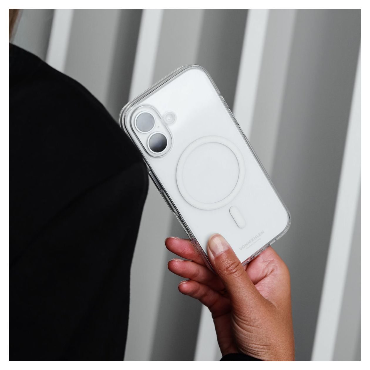 Transparent Case 2 Cover für Apple iPhone 17  (Transparent, Weiß) 