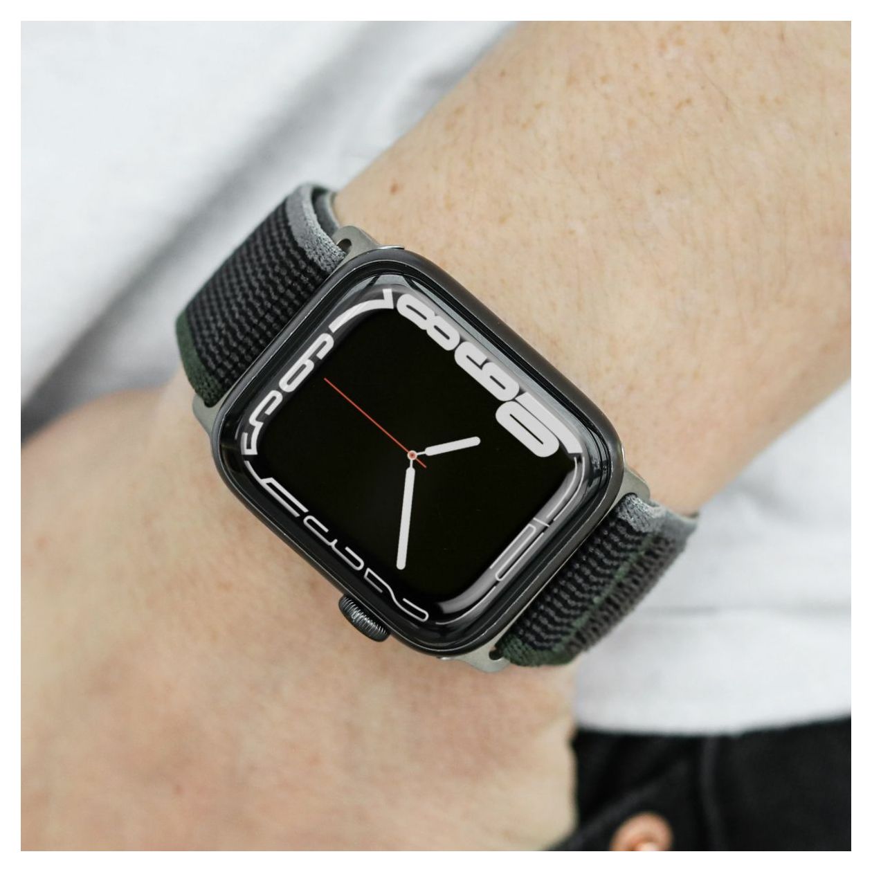 Trekking Loop Armband Apple Watch 38 mm / 40 mm / 41 mm (Schwarz, Blau, Grün) 