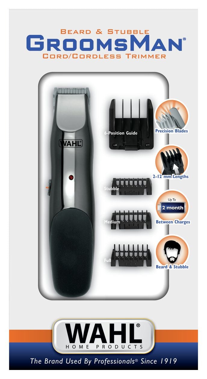 9918-1016 Beard & Stubble Bartschneider Haarschneider Batterie/Akku 