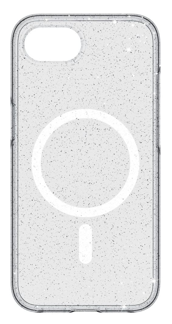 Mag Glitter Case Cover für Apple iPhone 16e  (Transparent) 